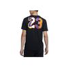 Jordan Casual Sports Round Neck Short Sleeve T-Shirt Men Tops Black DA6768-010