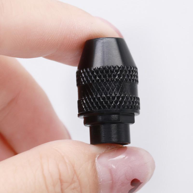 Imperial Three-Jaw Mini Drill Chuck for Electric Grinders, Clamping Range 0.4–3.2mm