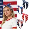 American Flag Headband: Stars and Stripes Sponge Headband for Holiday Parties