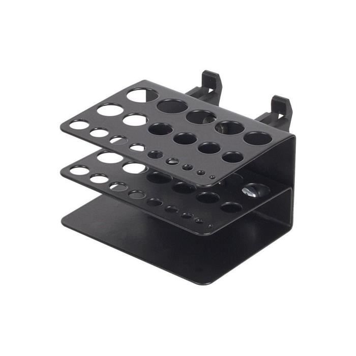 Support De Foret À Panneau Percé - WOLFCRAFT - Noir - Polyéthylène - Compatible 6085000/6086000