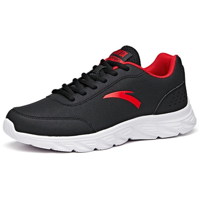 Anta Low top Running Shoes Men's Black Red Sneakers 91835529-8