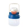 Girls Spacious Space Bear Big Belly Cup Plastic Cup Fitness Athletic Crossbody Water Cup with Straw Mobile Cell Phone Holder