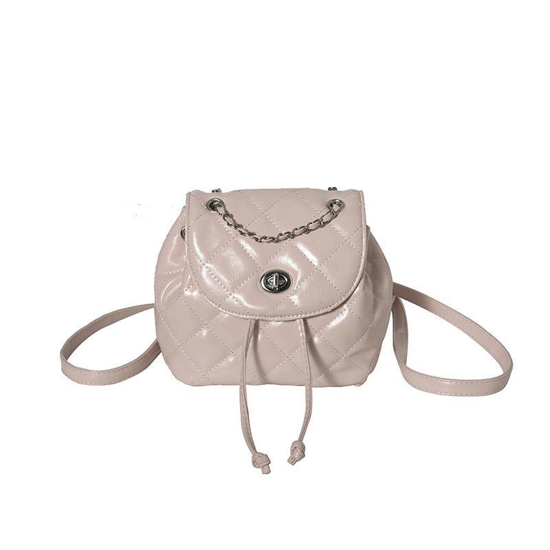 

Рюкзак Xiaoxiangfeng для женщин, Летний, Серебристый, Высококлассный, Нишевый рюкзак-цепочка для школы, Маленький рюкзак one size fits all розовый