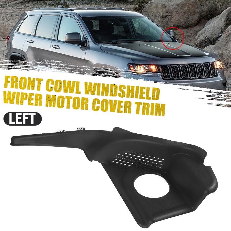Left Right Windshield Wiper Cowl Grille Vent Cover Panel Hood Assembly For Jeep Grand Cherokee 2016- 55112951AC 55112952AC
