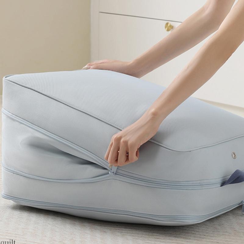 Large Capacity Compression Storage Bag For Blankets Clothes Oxfords Fabric Waterproof For Travel Home Organization