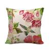 Nordic Floral Meanings Of Animals Digital Printing Short Plush Pillow Covers For Car Sofa Office Cushion Cover Home Goods