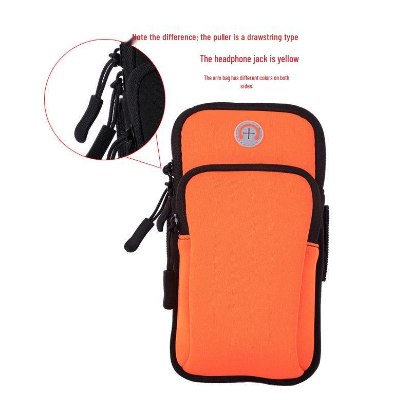 Waterproof Sports Phone Armband for Running - Unisex Wrist Bag with Customizable Logo