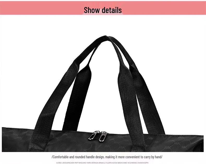 Large Capacity Women's Travel Storage Bag: Lightweight, Portable Canvas for Short Trips