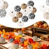 12 Pieces Artificial Pumpkins Fall Autumn Decor Small Simulation for Halloween Basket