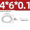 304 Stainless Steel Ultra-Thin Flat Washers - Available in Thickness: 0.1mm, 0.2mm, 0.3mm, 0.5mm