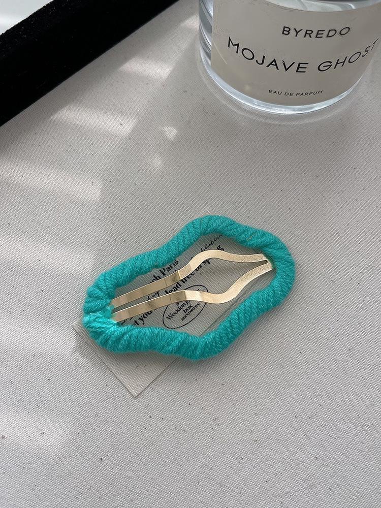 2024 Trendy Wool Hairpins: Cute Cloud Bangs Clips for Girls