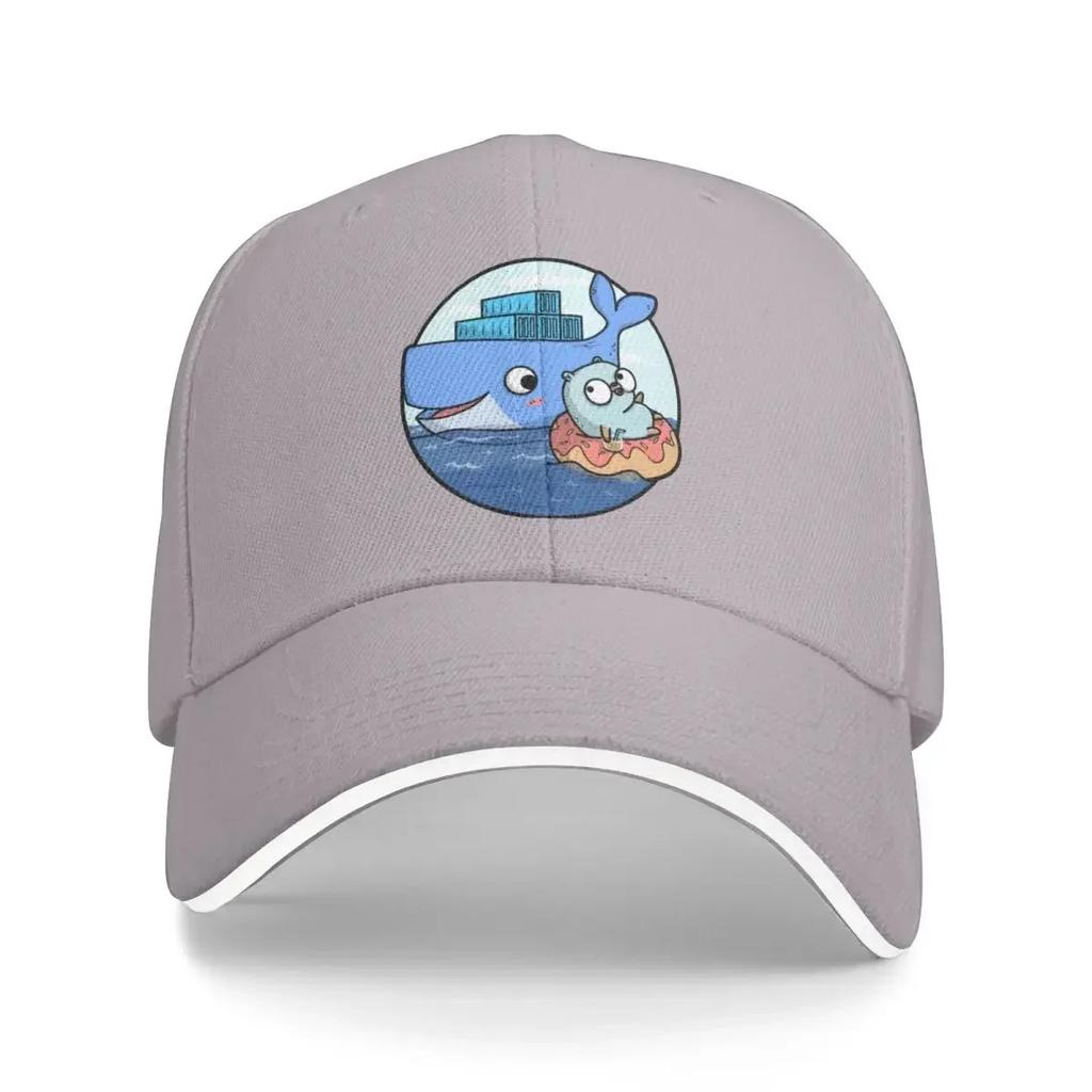 New Golang Docker DevOps Pack Baseball Caps Fashion Unisex Hats
