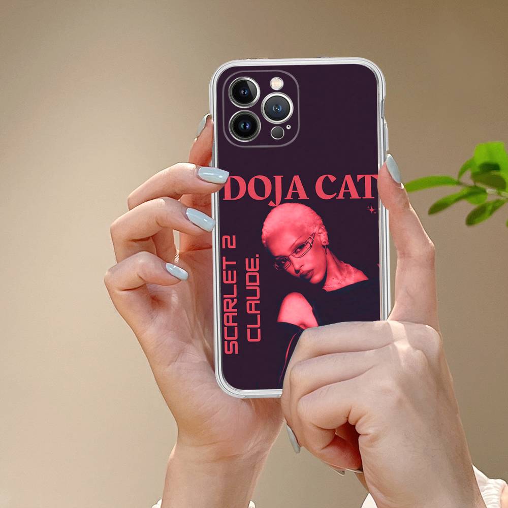Doja Singer C-Cat Phone Case For IPhone 17 16 14 11 12 13 15 Pro Max 14 Plus 17 Air Cover