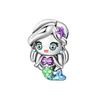 2026 Charm Charm Beads Sea Life Starfish Sea Turtle Jellyfish DIY Jewelry Bracelet Accessories 925 Silver