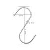 5/10/20 Pcs Cast Iron S Shaped Hooks  Metal Hangers Hanging Hooks for Kitchen Bathroom Shelf Hooks Hanging Storage Tools