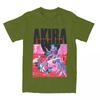 Unisexs TShirt Akira Anime Japan Vintage Japanese Unisexga TShirts Hipster Summer Tees Vintage Casual 100 Cotton Tops Gift