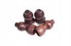 Curtain Rod Finials Wooden Curtain Rod Finials 4 Pieces Mahogany