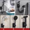 1PC Wall Mount Strong Adhesive Shower Head Holder ABS Waterproof Adjustable Bathroom Shower Bracket Easy Installation Base