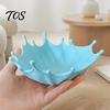 Desktop Storage Tray 3D Printed Jewelry for Rings Earrings Bracelets, Ocean Splash Organizer Trinket Dish, Decorative Home Vanity Decor Boho