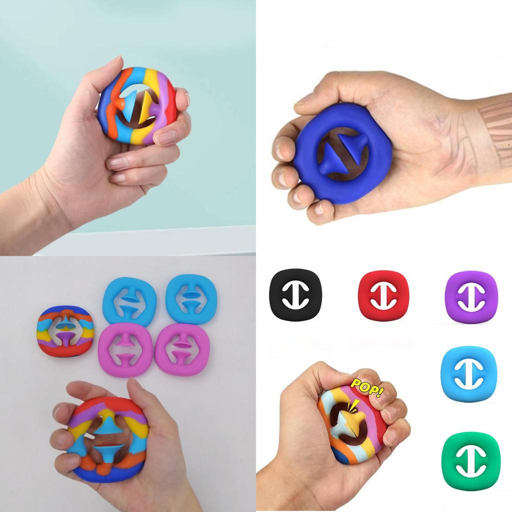 Durable Silicone Grip Strengthener By For Arm And Finger Training In Vibrant Colors