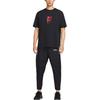 Nike T Shirts Men's Black Crew Neck Moderate IW9287-010
