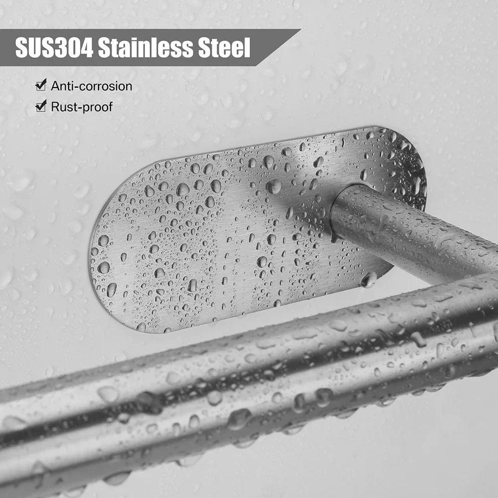 Black Gold Toilet Paper Holder Premium Thicken SUS304 Rustproof for Bathroom Decor Tissue Rack Wall Mount Kitchen Towel Storage