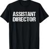 Assistant Director Shirt Film Crew Film Staff Movie Gift T-Shirt