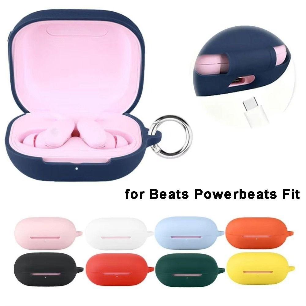 Silicone Headset Case Anti-fall Bluetooth Earphone Protector for Beats Powerbeats Fit