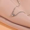 New Fashion Simple Ball 925 Sterling Silver Pendant Necklaces XL153