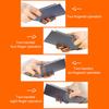 2Pcs Ergonomic Tablet Hand Rest Six-Finger Operation Anti-Slip Simple Installation Universal Silicone Tablet Grip Holder