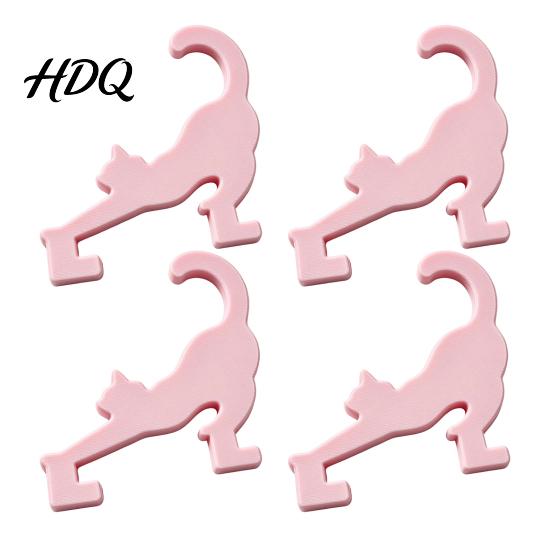 Keychain Display Rack Pegboard Cat Hooks 3D Printed Cute Kitty Easy Install Pegs Decorative Hangers for Craft Room Home Office Desktop Accessory