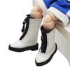 Rakulifey OB11 Shoes Boots for Obitsu 11 Size Doll 1/12 BJD Doll Shoes Birthday Gift 3 Colors White