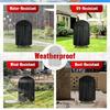 Round Outdoor Grill Cover Bbq Waterproof Oxford Cloth Oven Protector Windproof Grill Waterproof Cover Barbecue Cover