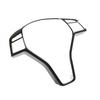 Carbon Fiber Color Steering Wheel Trim Cover Fit For Benz Class A B C W204 W212