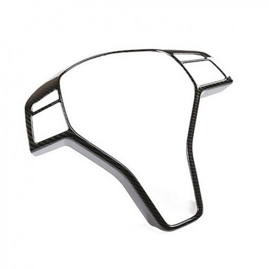 Carbon Fiber Color Steering Wheel Trim Cover Fit For Benz Class A B C W204 W212