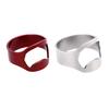 2Pieces Men Stainless Steel bear rod Opener Ring Bike for Home