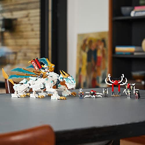 LEGO Ninjago Zen's Ice Dragon Hračka Dárek k narozeninám Blok Vánoce Kluci Dívky Děti 10 let 11 let 12 let Základní škola Studen