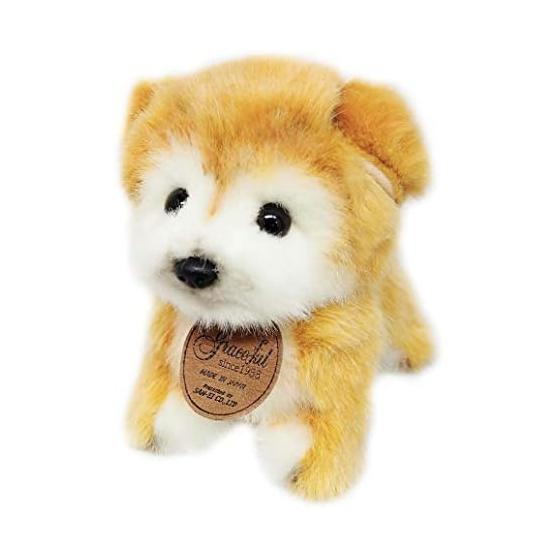 Sanei Boeki Graceful Shiba Inu Puppy Plush, Standing, 17cm