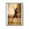 Poster / Wall Poster - PLANETEE - Vintage Action - Padel - A4 Format (A3/A2) - Frameless