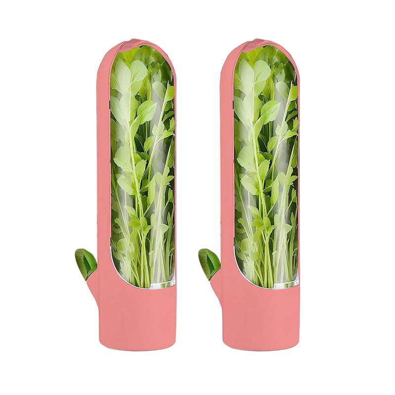 1/2/3Pcs Vegetable Preserving Bottle Herbal Preserving Herb Storage Bottle Home Kitchen Gadget Fresh for Storing Kitchen Supply