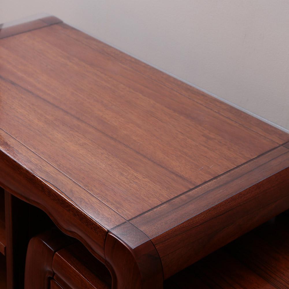 PVC Transparency Waterproof Heat Insulated Pad Kitchen Dinning Table Mat Cloth (90*160cm)