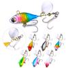 Obrotowa metalowa przynęta wibracyjna VIB Spinner Spoon Fishing Lures 7g 10g 14g Jigs Trout Pike Fishing Twarde przynęty Tackle Pesca