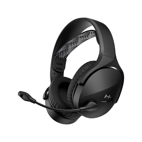 

HyperX Cloud Jet Dual Wireless Gaming Headset, 2.4GHz Bluetooth, Mesh Ear Pads, 40mm Drivers, Up to 25 Hours of Continuous Use, Lightweight (298g), fo