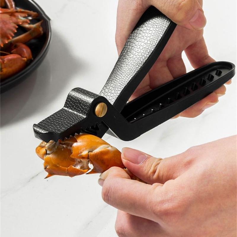 Seafood Eating Tool Professional Hairycrab Crackers and Picks Multifunctional Food Clip Metal Food Eating Utensils