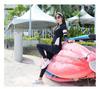 Women's Korean Style Long Sleeve Wetsuit - Sun Protection, Quick Dry, Snorkeling & Surfing Split Zipper Suit with Jellyfish Protection.