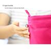 Storage Bags Multi-Pocket Handbag Cosmetic Organizer Inner Bag Insert Bag  Travel Accessory