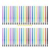 W89C 50 Pcs Paint Brushes Set Watercolor Paint Brushes Small Acrylic Brush Set