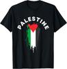 Palästina Freies Palästina auf Arabisch Freies Gaza Palästina Flagge Unisex T-Shirt