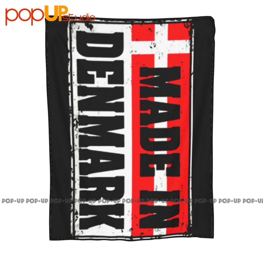 Used Look Made In Denmark Flagge Dänische Ultra-Weiche Decke Steppdecke Winter Sofabezug Bettbezüge