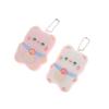 Cartoon Plush Cat Doll Squeaky Toy Stuffed Animal Doll Keychain Cute Bag Pendant Backpack Charms Key Holder Couple Gifts